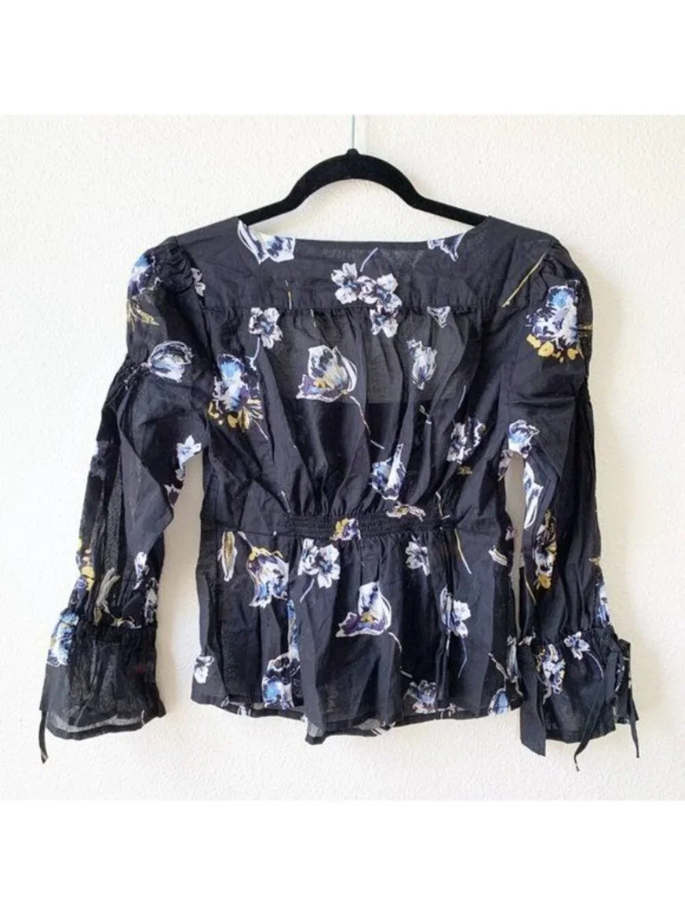 Free People Cherish the Light Printed Blouse XS